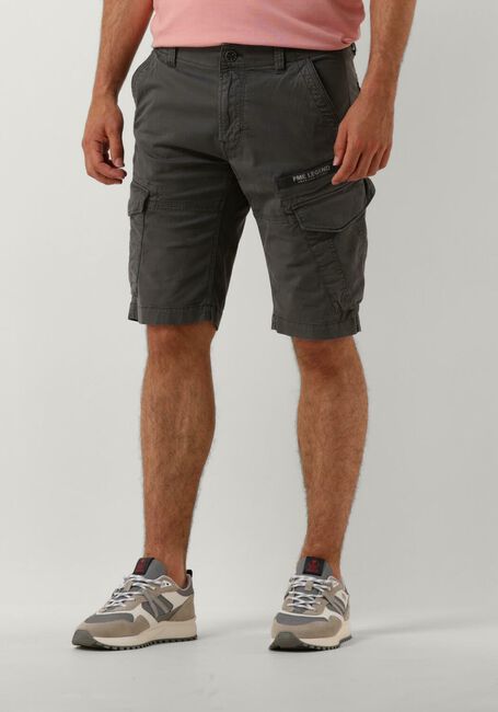 Grijze PME LEGEND Korte broek NORDROP CARGO SHORTS STRETCH TWILL - large