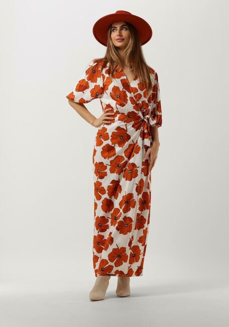 Oranje ANOTHER LABEL Maxi jurk CAMILLE DRESS - large