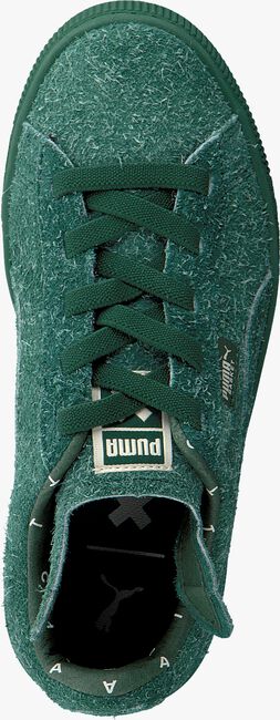 Groene PUMA Lage sneakers PUMA X TC BASKET FURRY - large