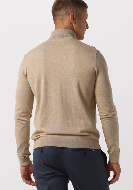 Beige SELECTED HOMME Coltrui SLHBERG ROLL NECK B - large