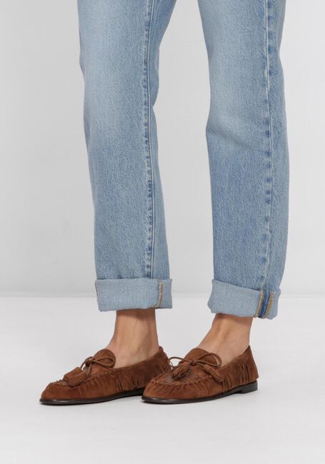 Camel NOTRE-V Loafers D25103 - large