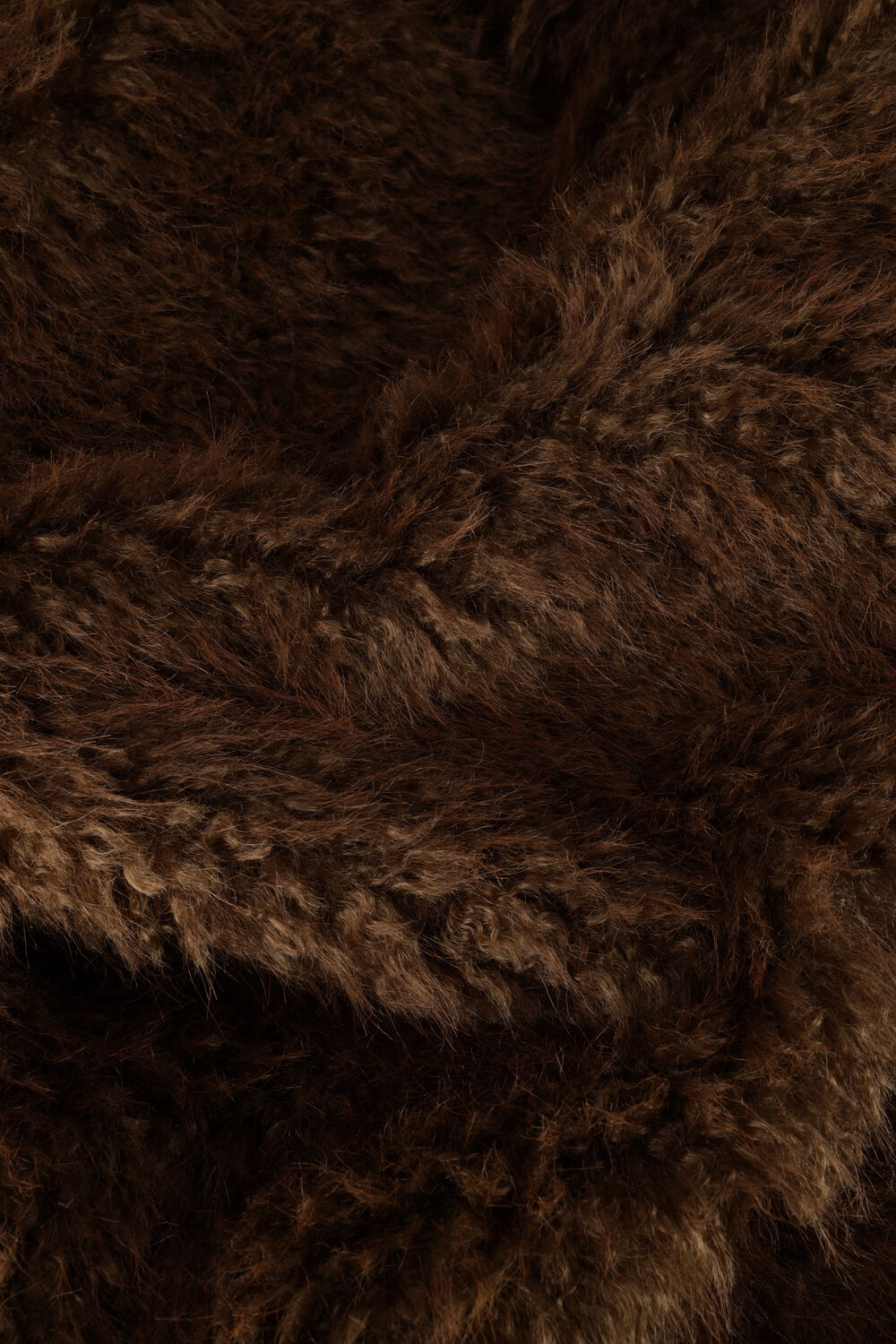 Bruine HARPER & YVE Faux fur jas LIV-CO - large