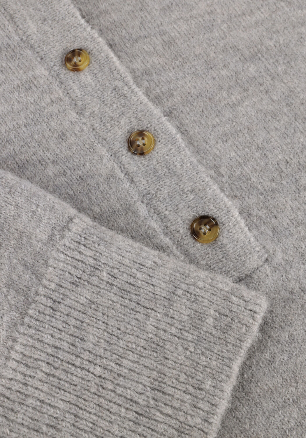 Grijze MODSTR&Ouml;M Sweater TREEMD POLO - large