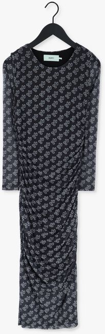 Zwarte MOVES Midi jurk DEBINA 2425 - large
