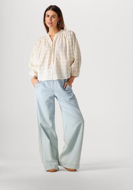 Lichtblauwe BY-BAR Blouses BECKY DALI BLOUSE - large