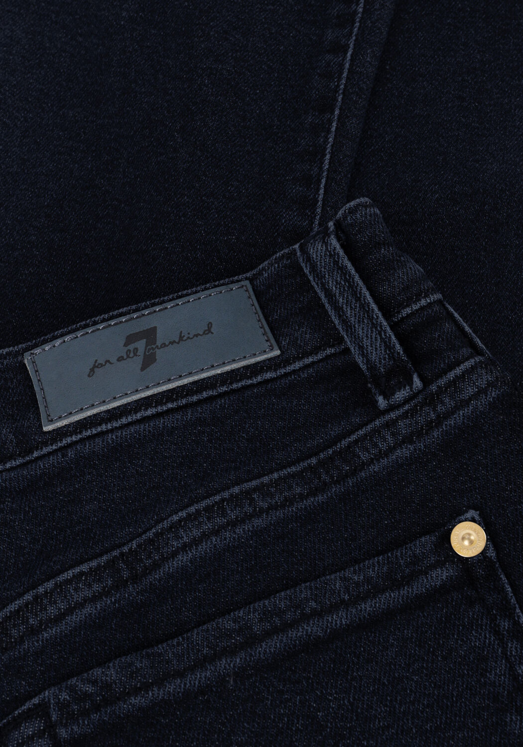 Donkerblauwe 7 FOR ALL MANKIND Wide jeans LOTTA LUXE VINTAGE PARADISE COVE WITH RAW CUT - large