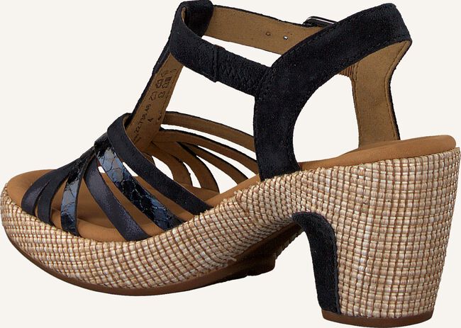 Blauwe GABOR Platte sandalen 736 Blauwe GABOR Platte sandalen 736 - large