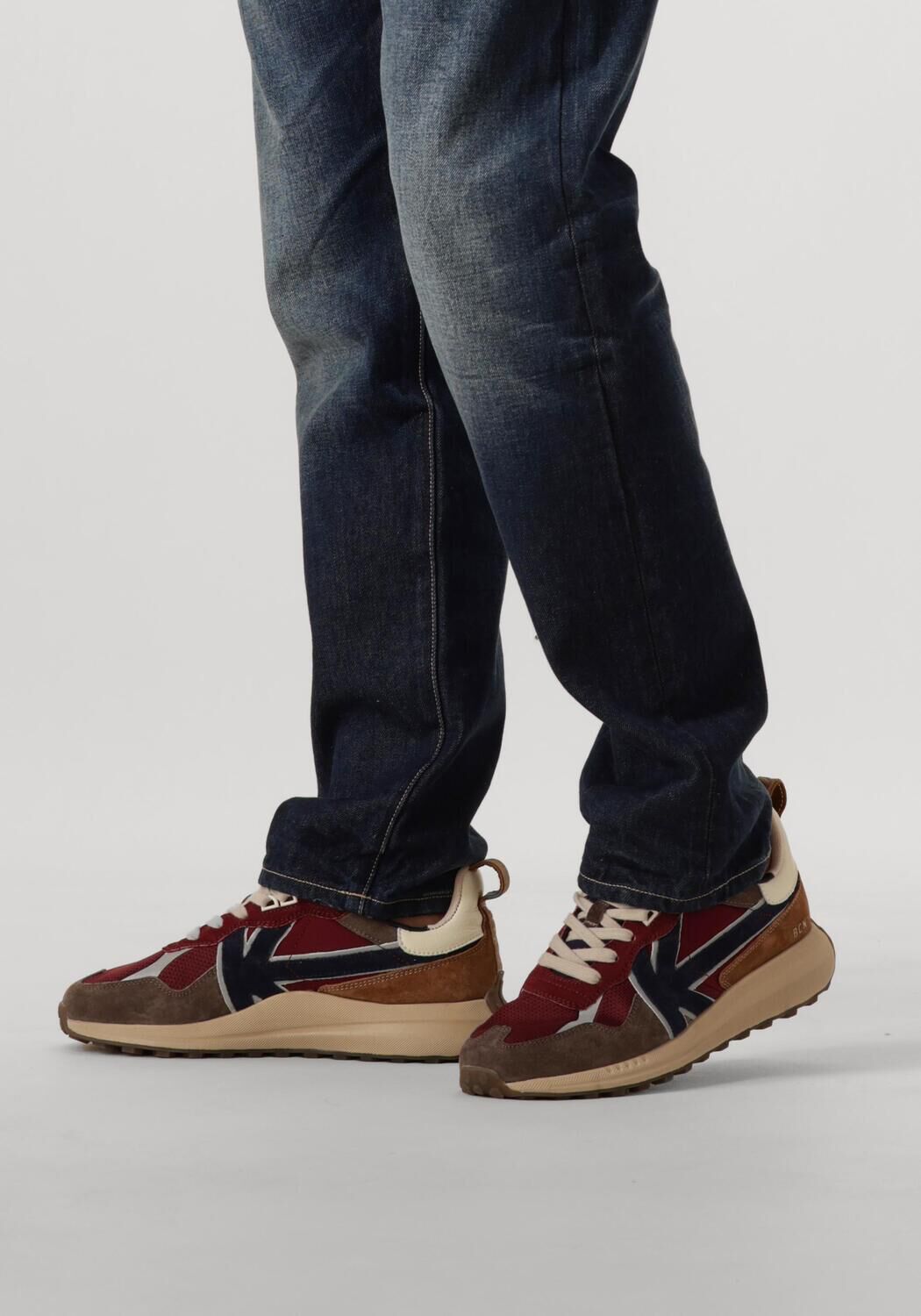 Rode KAOTIKO Lage sneakers VANCOUVER - large