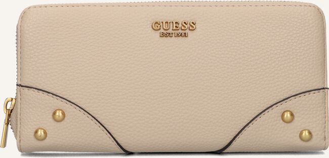 Beige GUESS Portemonnee DIDI SLG LARGE ZIP AROUND Beige GUESS Portemonnee DIDI SLG LARGE ZIP AROUND - large