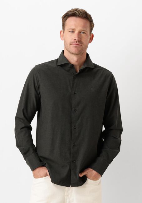 Donkergroene DSTREZZED Casual overhemd OLAV SHIRT - large