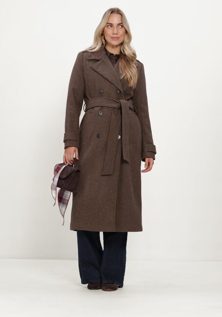 Bruine MODSTR&Ouml;M Mantel SHAYMD COAT - large