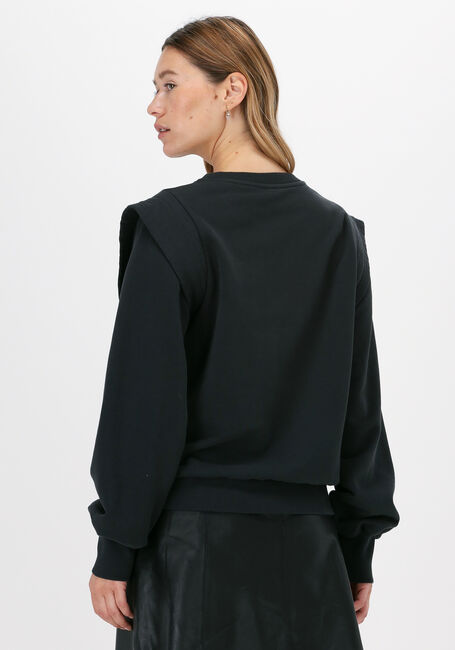 Zwarte 10DAYS Sweater SWEATER STATEMENT SHOULDER - large