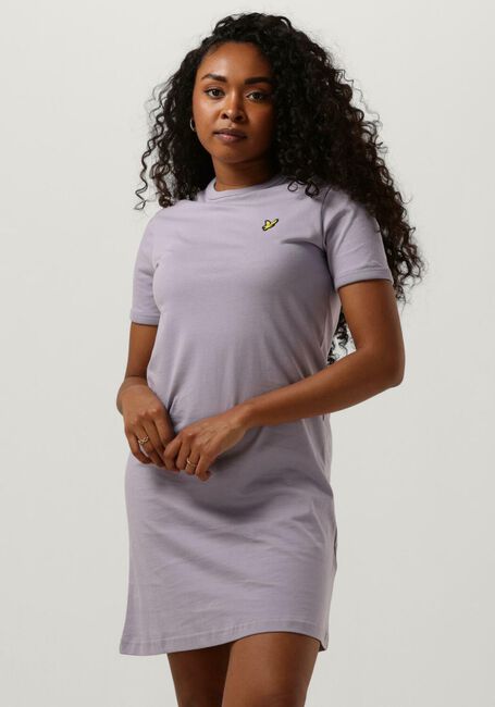 Lila LYLE & SCOTT Mini jurk T-SHIRT DRESS - large