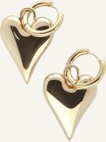 Goudkleurig NOTRE-V Oorbellen EARRING BIG HEART Goudkleurig NOTRE-V Oorbellen EARRING BIG HEART - medium