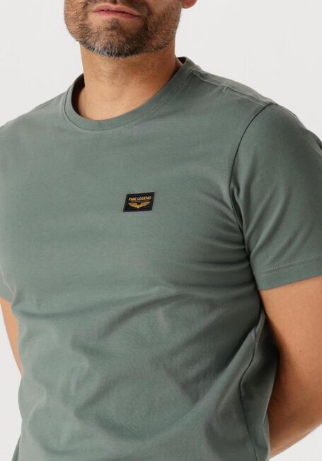 Groene PME LEGEND T-shirt SHORT SLEEVE R-NECK GUYVER TEE - large