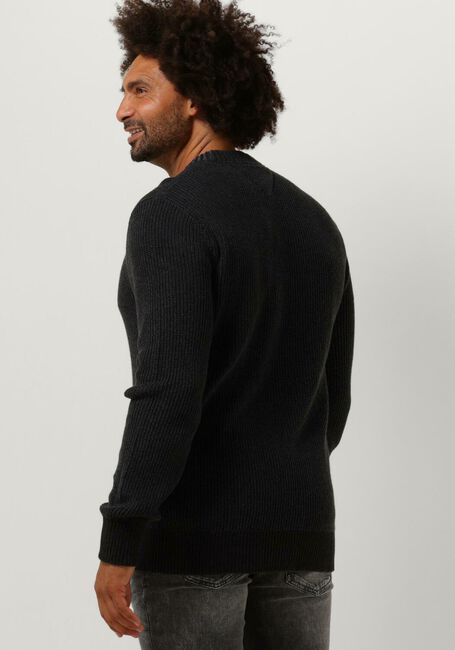 Zwarte TOMMY JEANS Trui TJM REG TONAL XS BADGE SWEATER - large