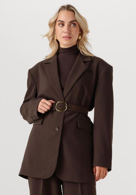 Bruine OMODA ATELIER Blazer OM-MARODI BLAZER - large