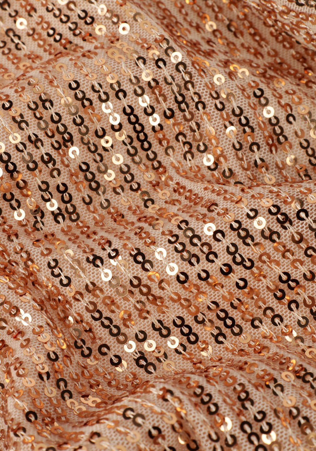 Lichtroze SECOND FEMALE Mini jurk SHINE ON WRAP DRESS - large