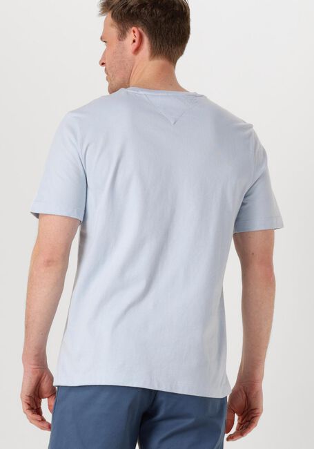 Lichtblauwe TOMMY HILFIGER T-shirt ESS SEASONAL REG FIT SOLID TEE - large