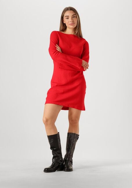 Rode ENVII Mini jurk ENELBA LS DRESS 7195 - large