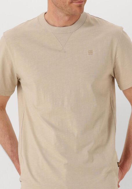 Beige G-STAR RAW T-shirt NIFOUS R T - large
