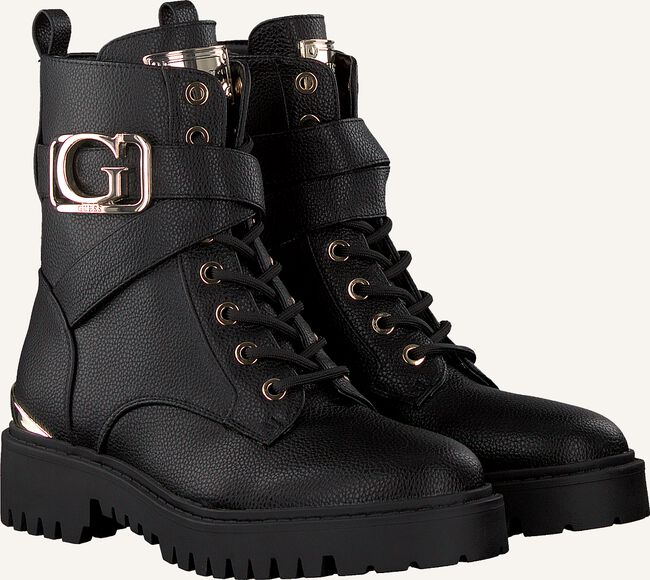 Zwarte GUESS Veterboots ORANA Zwarte GUESS Veterboots ORANA - large