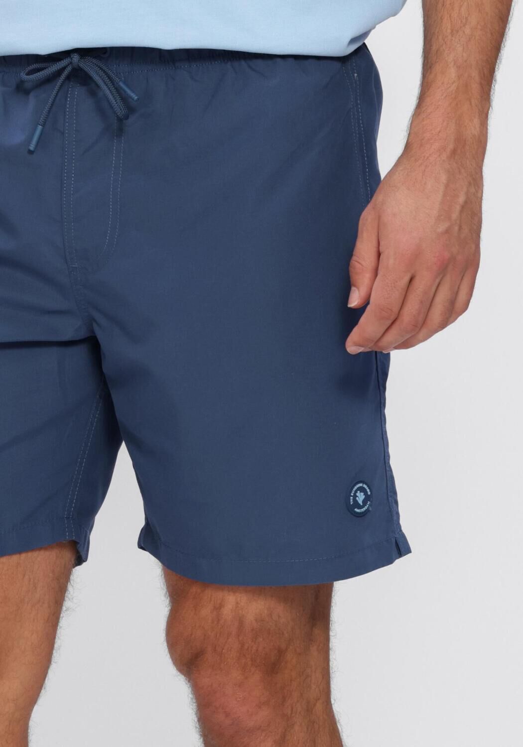 Blauwe SHIWI Zwembroeken MIKE SWIM SHORTS 7 INCH SOLID - large