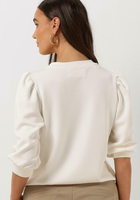 Witte SELECTED FEMME Trui SLFTENNY 3/4 SWEAT TOP - large