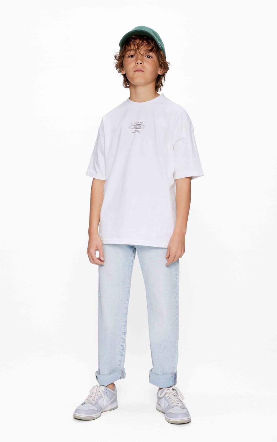 RETOUR Jongens Polo's & T-shirts Davis Wit