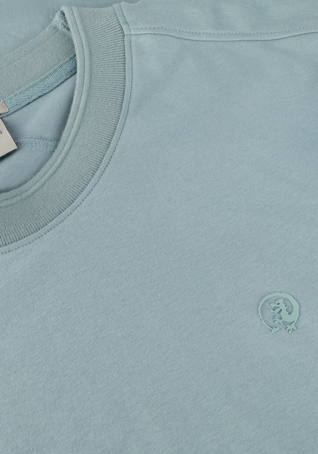 Blauwe CAST IRON T-shirt SHORT SLEEVE R-NECK REGULAR FIT INTERLOCK - large