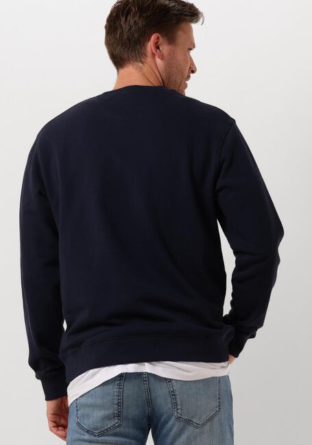 Donkerblauwe SCOTCH & SODA Sweater CORE - LOGO SWEATSHIRT - large