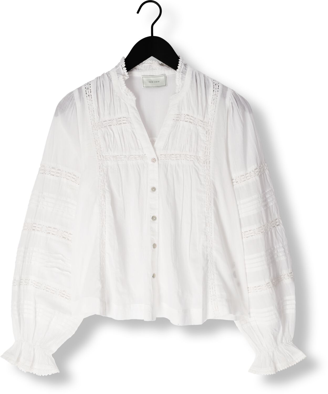 NEO NOIR Dames Blouses Lyla S Voile Blouse Wit