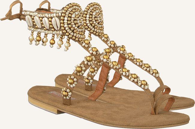 Beige HOT LAVA Platte sandalen SOL Beige HOT LAVA Platte sandalen SOL - large