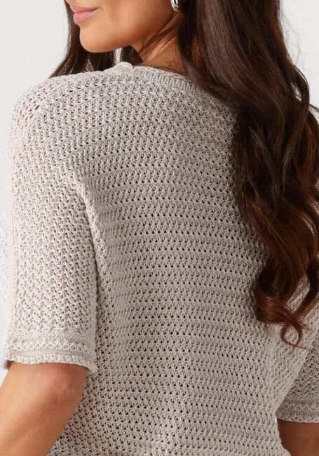 Beige BEAUMONT Trui HEARTY PULLOVER - large
