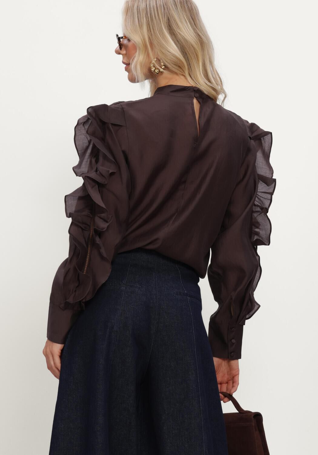 Bruine COPENHAGEN MUSE Blouses CMMOLLY-BLOUSE - large