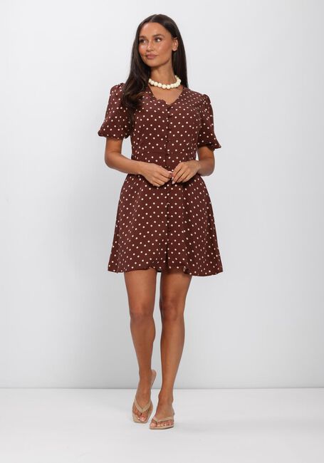 Bruine YDENCE Jurken DRESS AMAYA - large