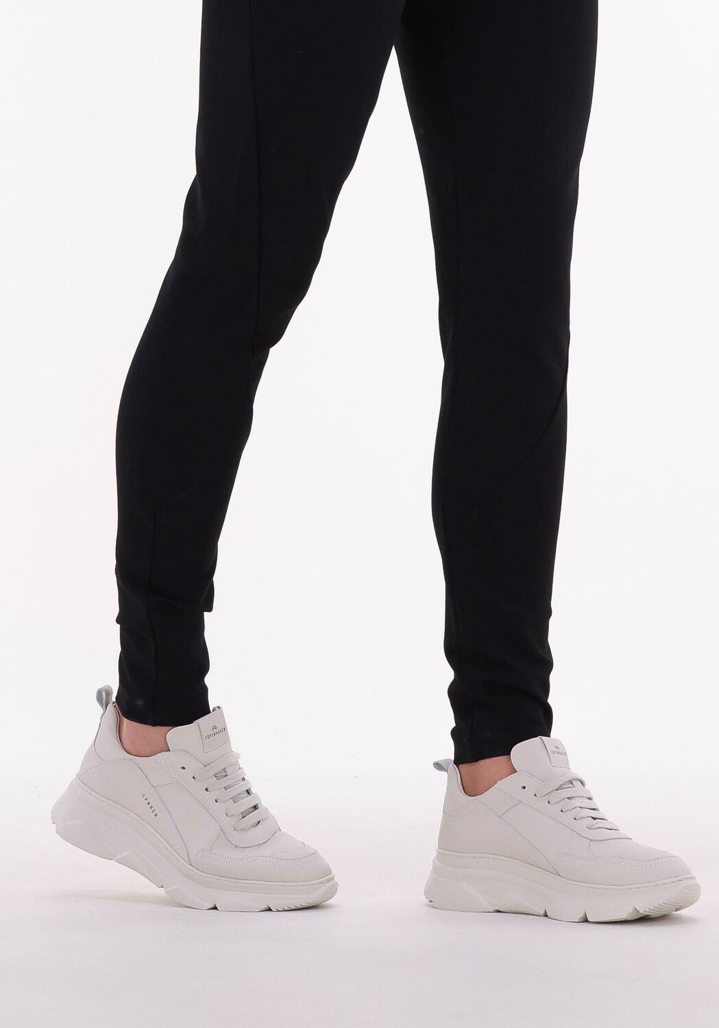 Creme COPENHAGEN STUDIOS Lage sneakers CPH40 - large