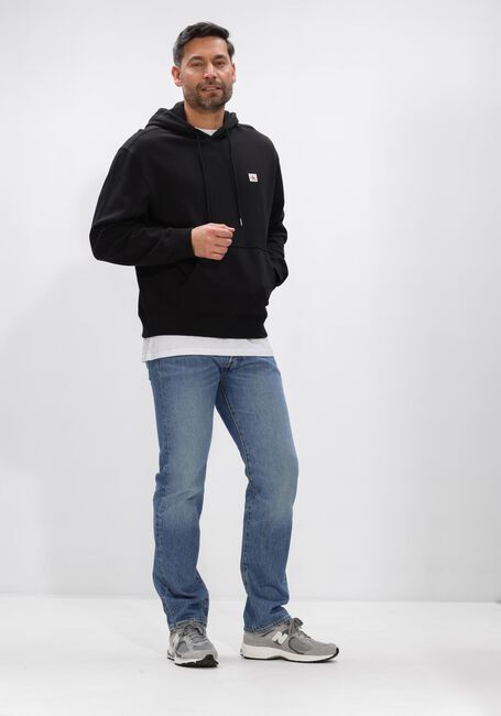 Zwarte CALVIN KLEIN Sweater LS 350TERRY EY WHSL BADGE HOODIE - large