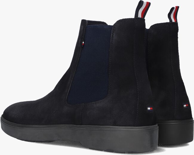 Blauwe TOMMY HILFIGER Chelsea boots CLASSIC HILFIGER SUEDE CHELSEA - large