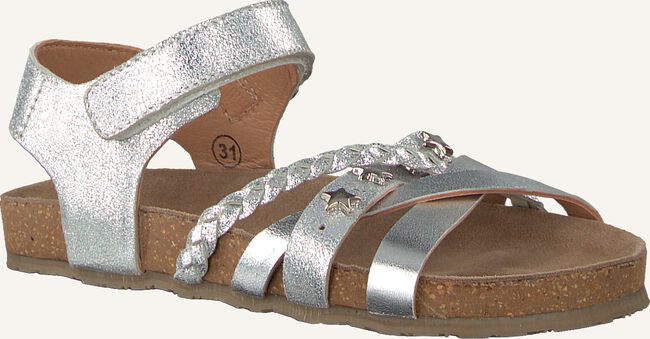 Zilveren APPLES & PEARS Platte sandalen FORTUNA Zilveren APPLES & PEARS Platte sandalen FORTUNA - large