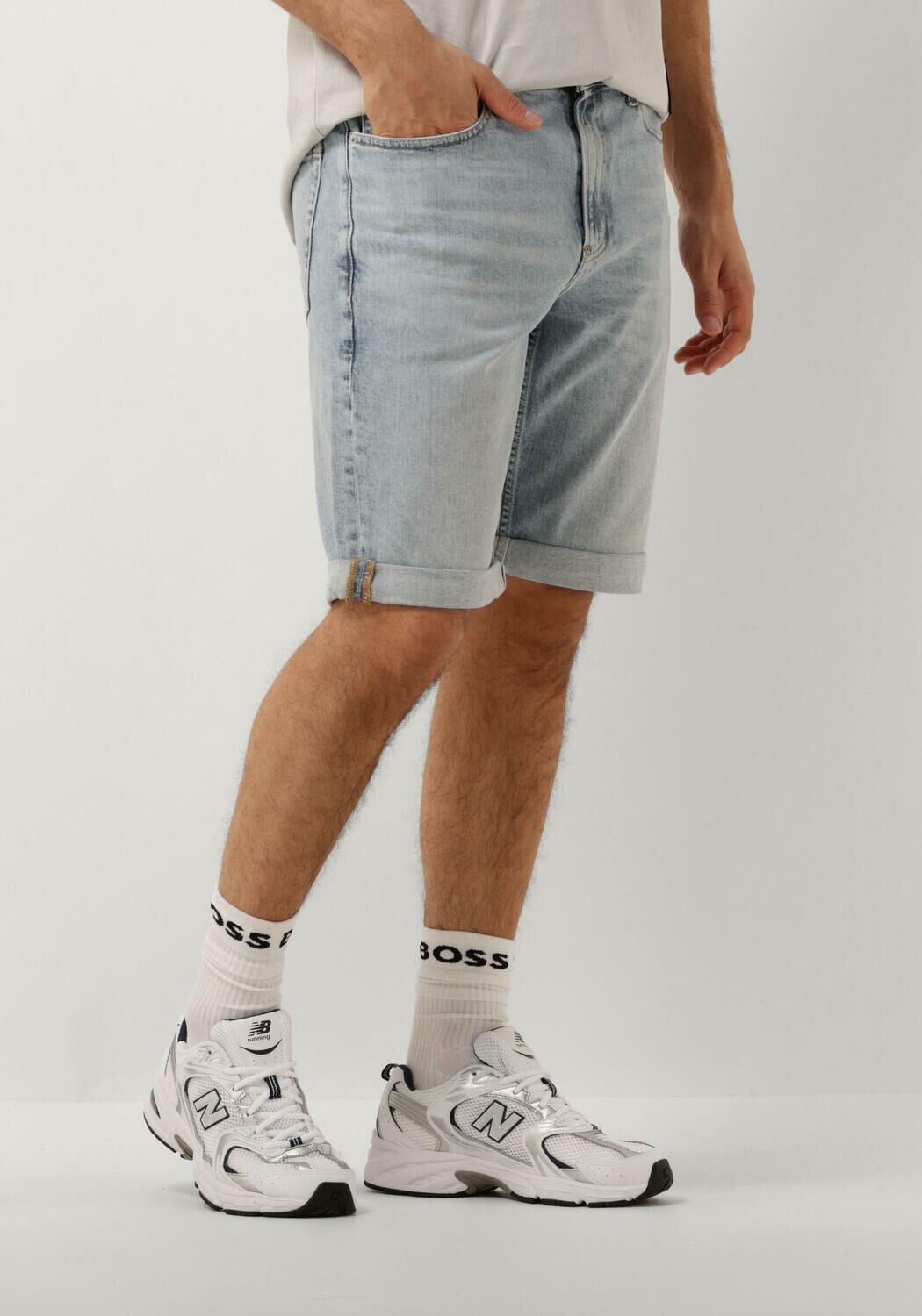 Calvin Klein Jeansshort SLIM SHORT in een klassiek 5-pocketsmodel