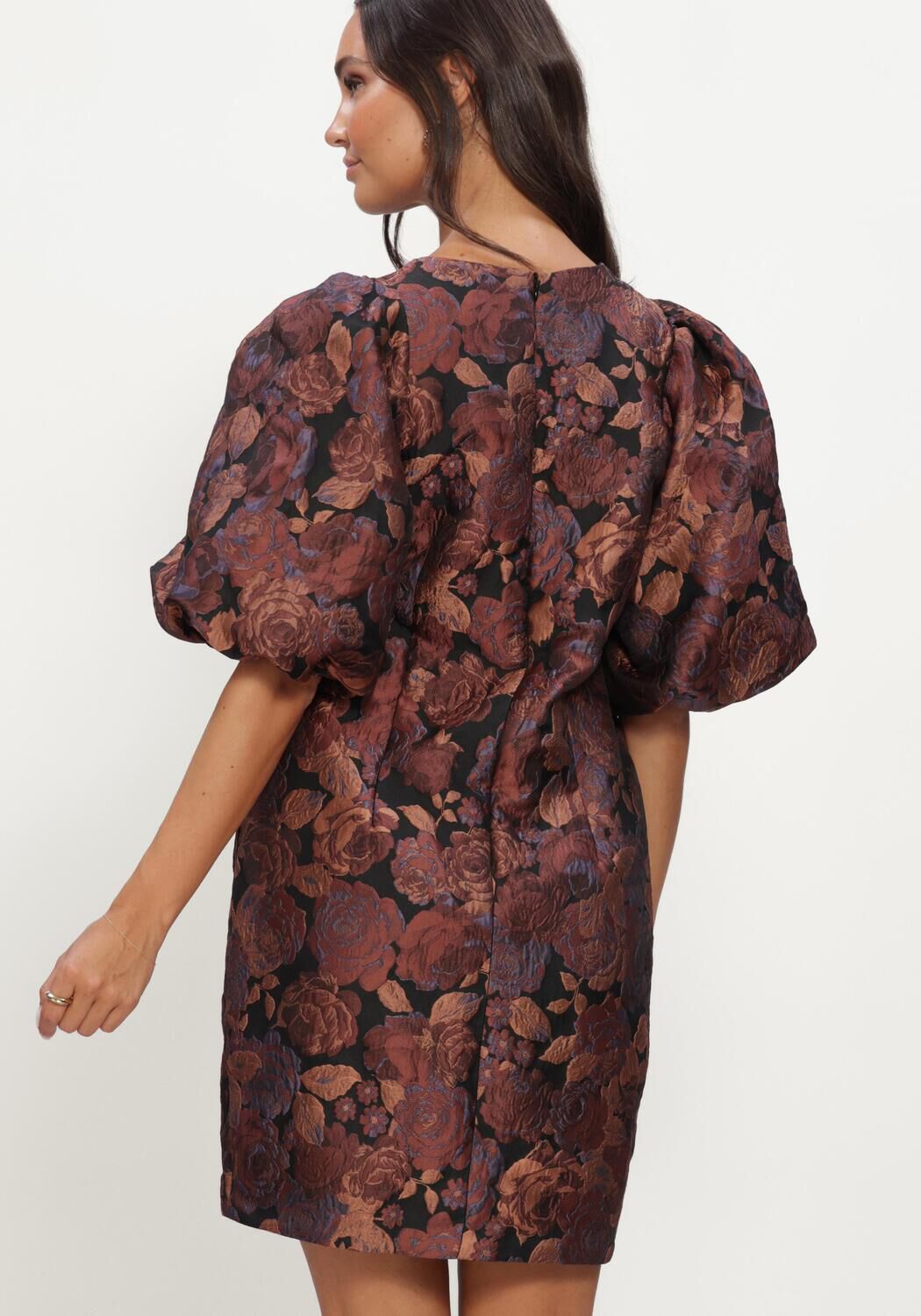 Multi NOTRE-V Mini jurk NV-IZETTE BROCADE - large