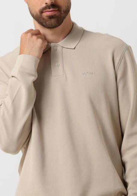 Beige BOSS ORANGE Polo PATEMPESTO LONG - large