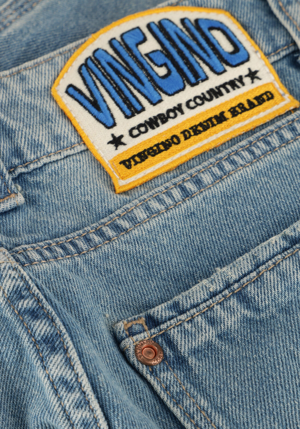 Lichtblauwe VINGINO Straight leg jeans PEPPE - large