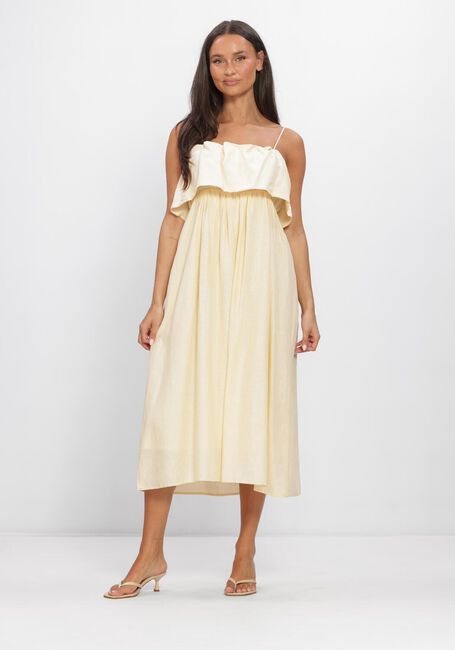 Gele SECOND FEMALE Jurken AIE DRESS - large