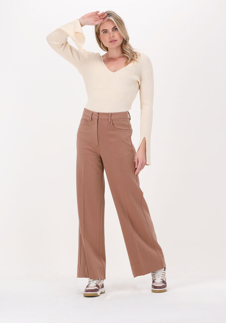 Beige NOTES DU NORD Trui CHRISTINE KNITTED BLOUSE - large