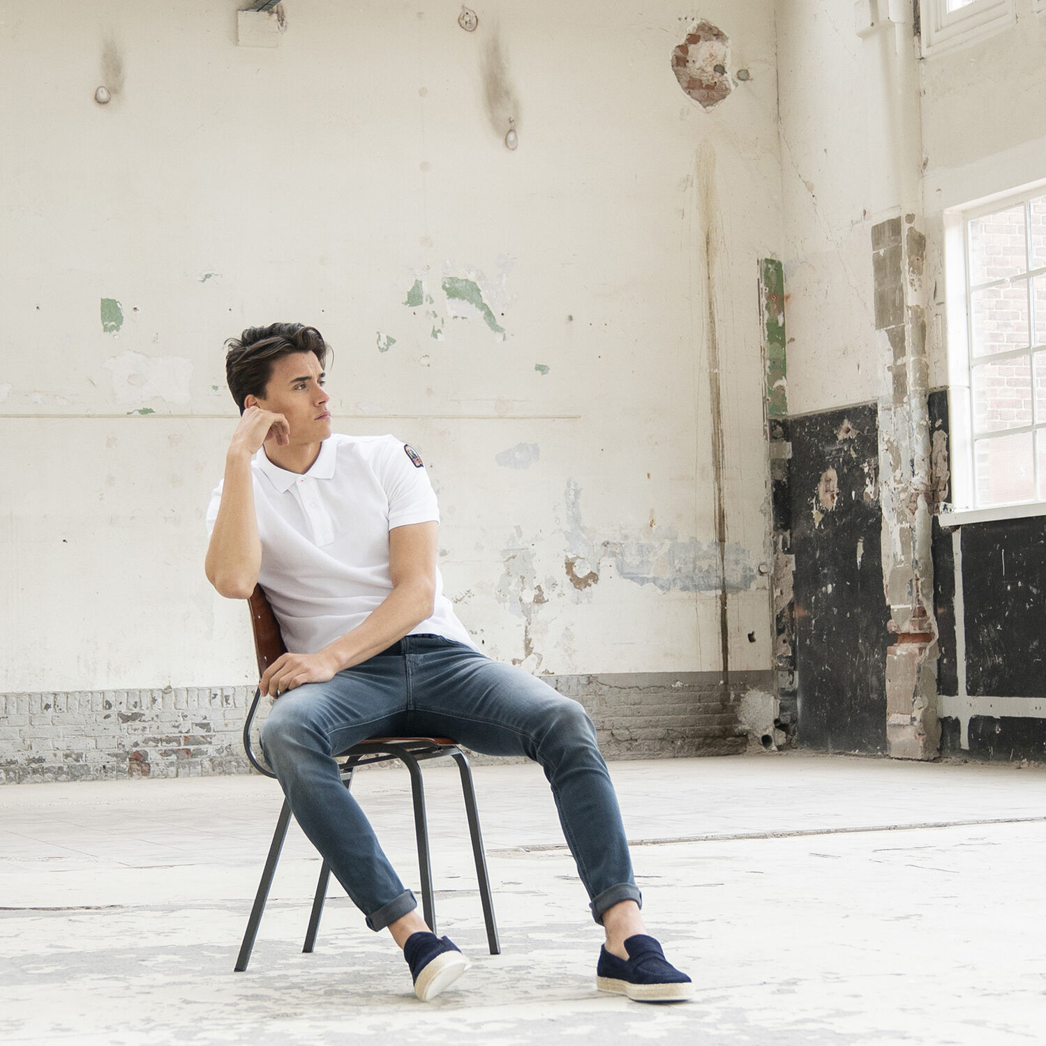 Blauwe VERTON Instappers 9929 - large