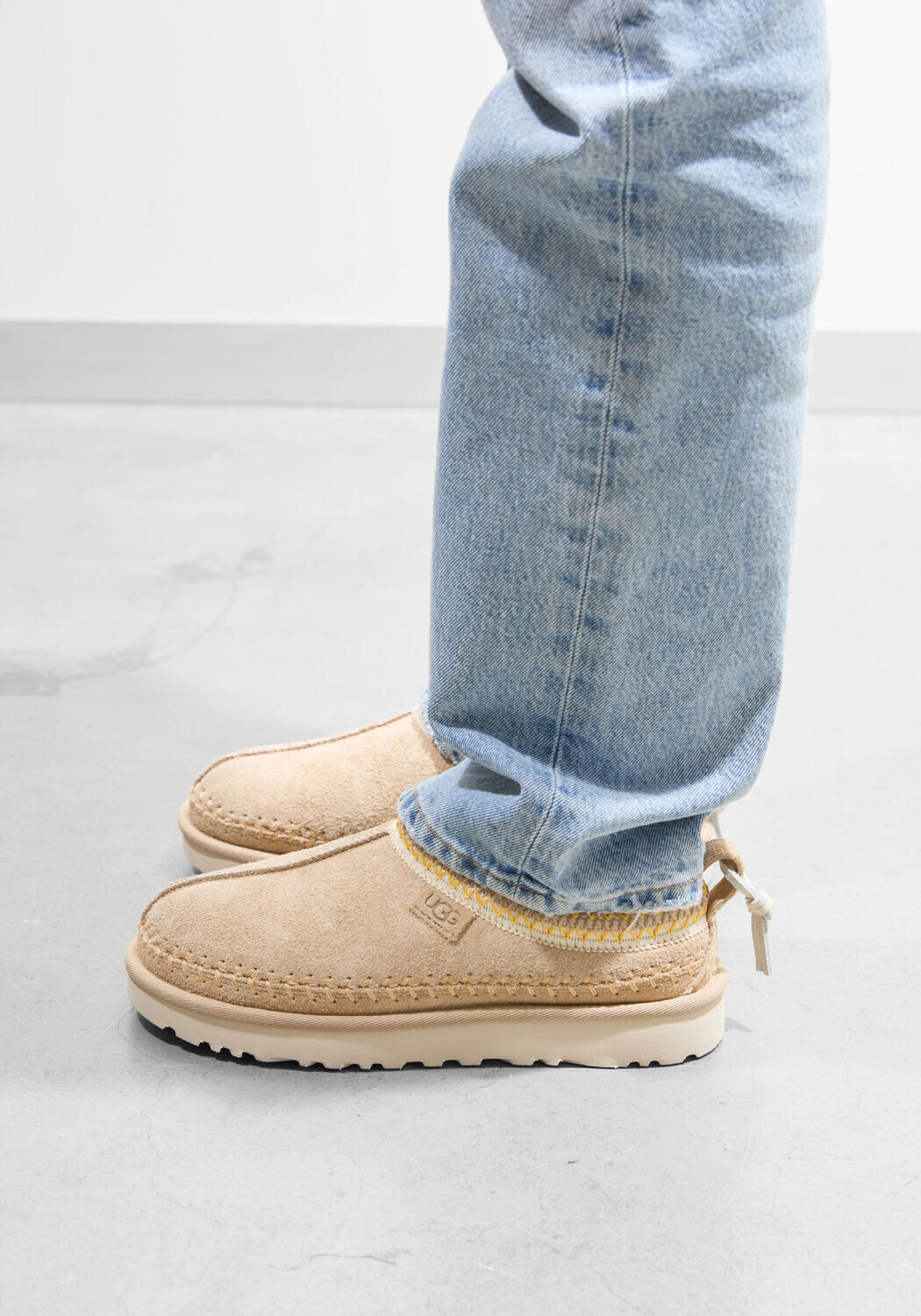 Beige UGG Instappers W TASMAN BIARRITZ - medium