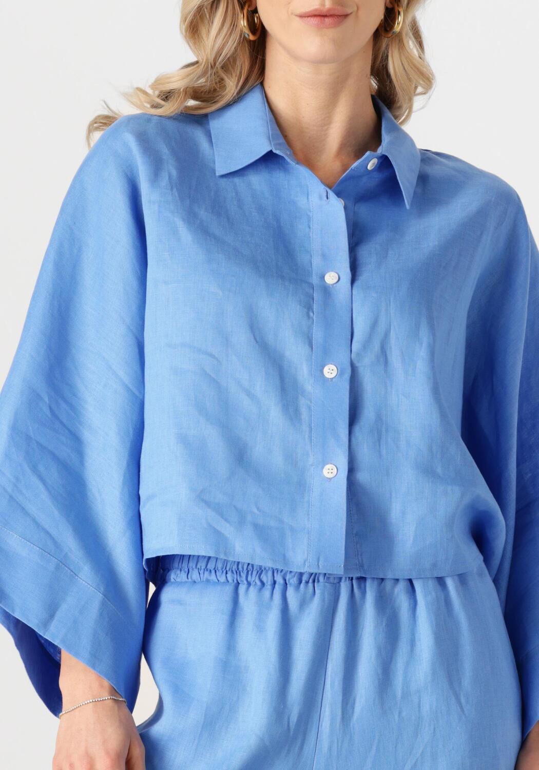 GREEK ARCHAIC KORI Dames Blouses 150151 Blauw