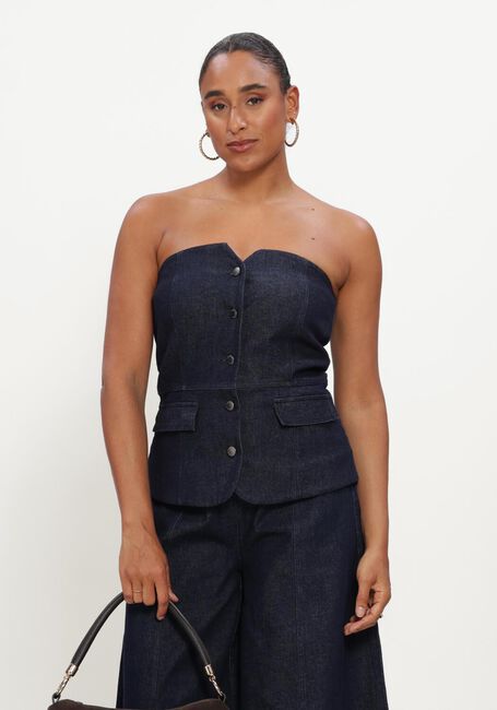 Donkerblauwe COPENHAGEN MUSE Top CMANNAIS-CORSAGE - large